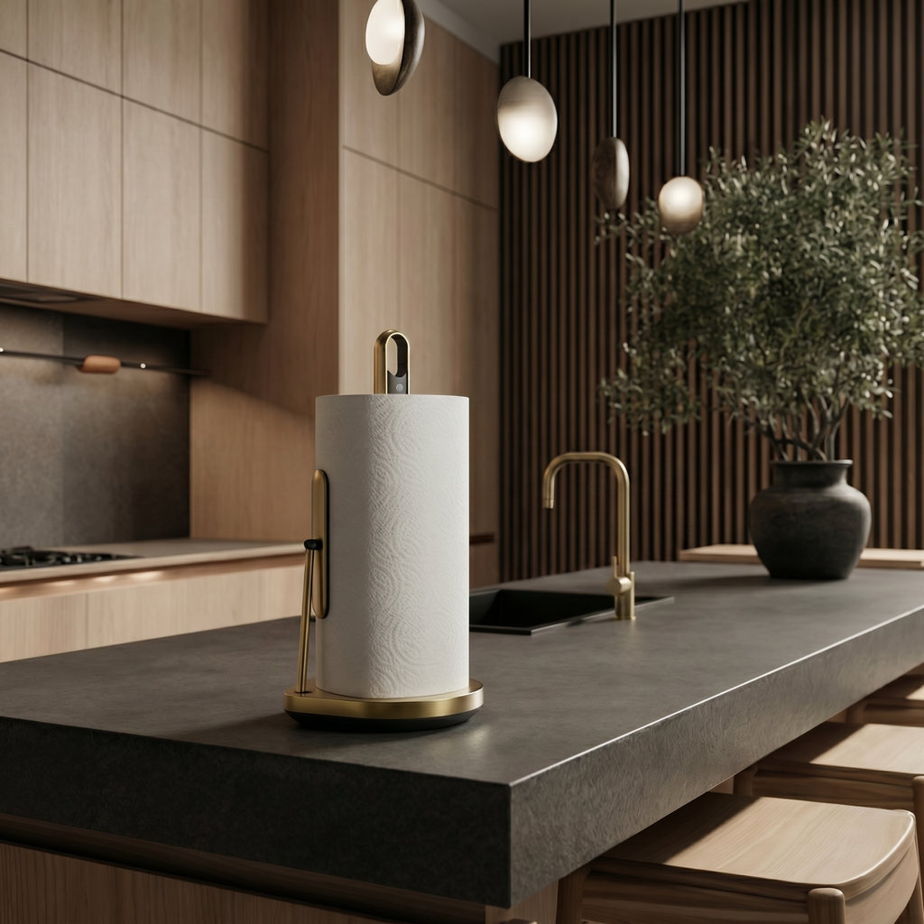 Paper Towel Holder with Spray